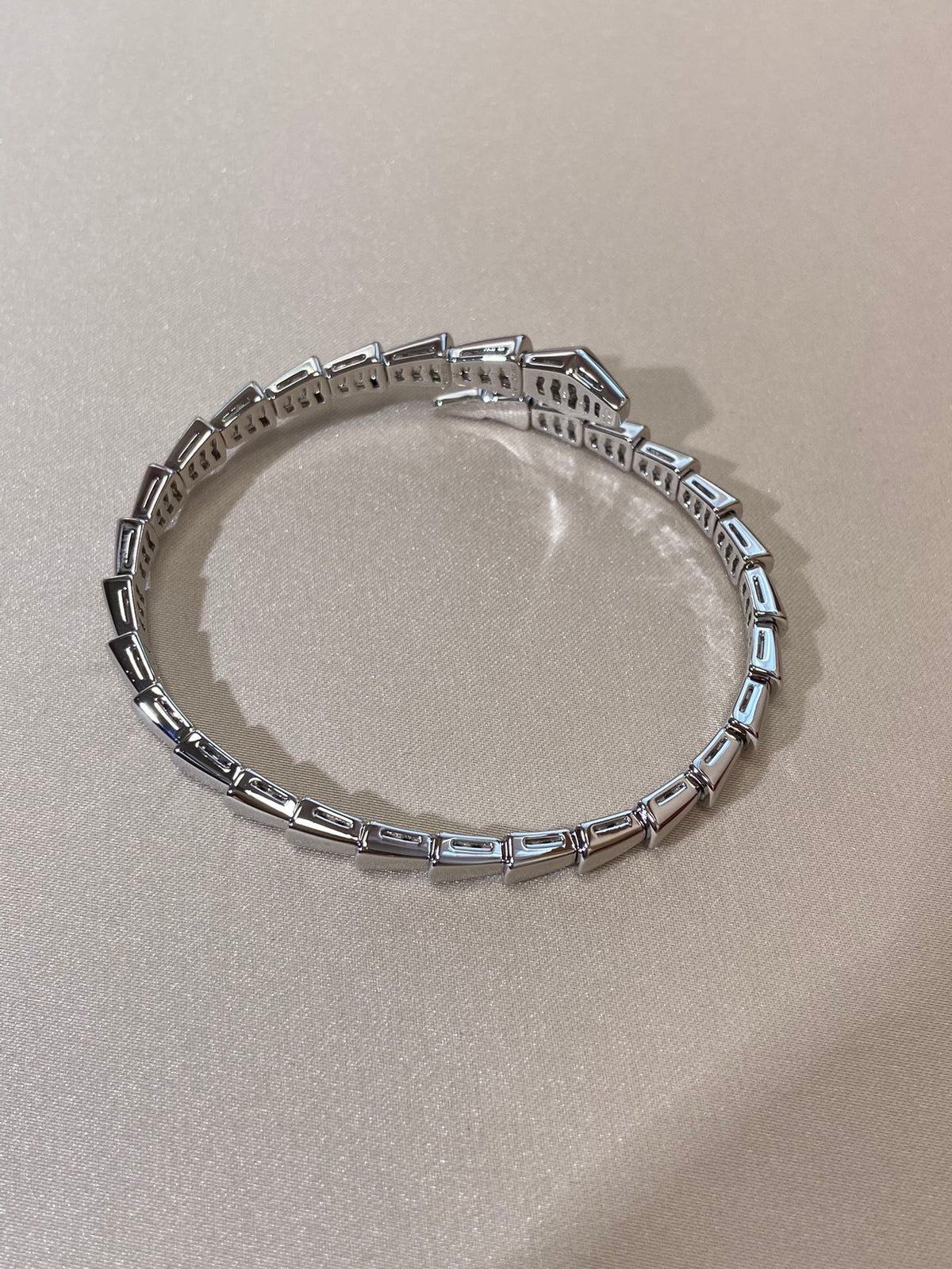 [⭐Aura]SERPENTI VIPER SILVER BRACELET