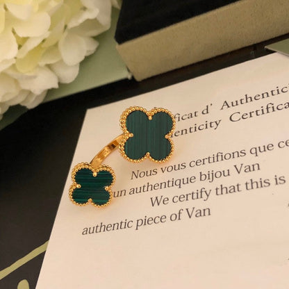 [⭐Aura]CLOVER BETWEEN THE FINGER RING