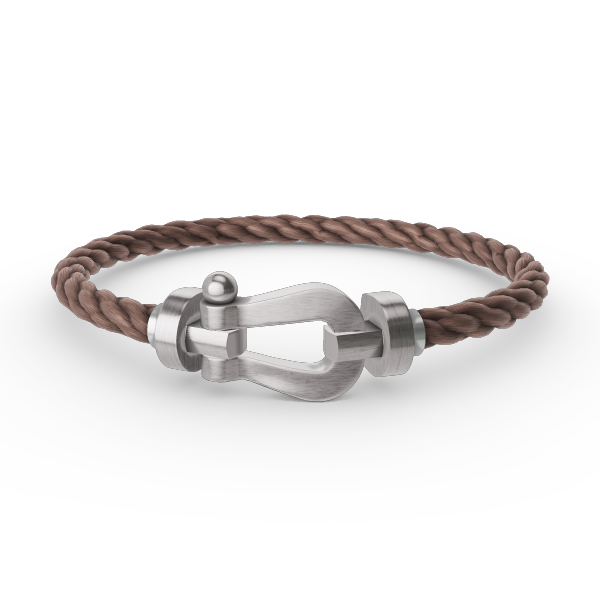[⭐Aura]FORCE LARGE HORSESHOE NO DIAMOND BRACELET SILVER