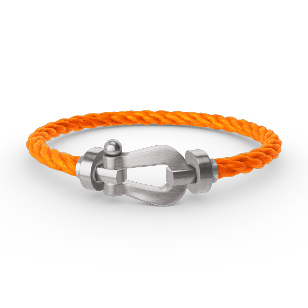 [⭐Aura]FORCE LARGE HORSESHOE NO DIAMOND BRACELET SILVER
