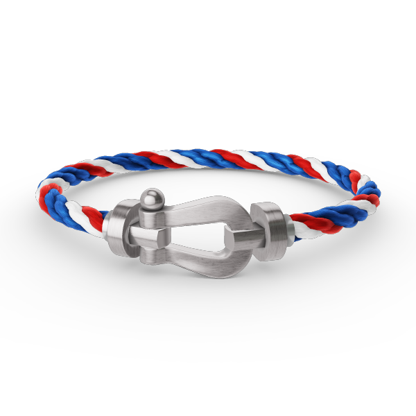 [⭐Aura]FORCE LARGE HORSESHOE NO DIAMOND BRACELET SILVER