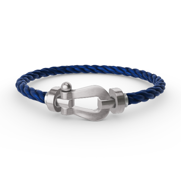 [⭐Aura]FORCE LARGE HORSESHOE NO DIAMOND BRACELET SILVER