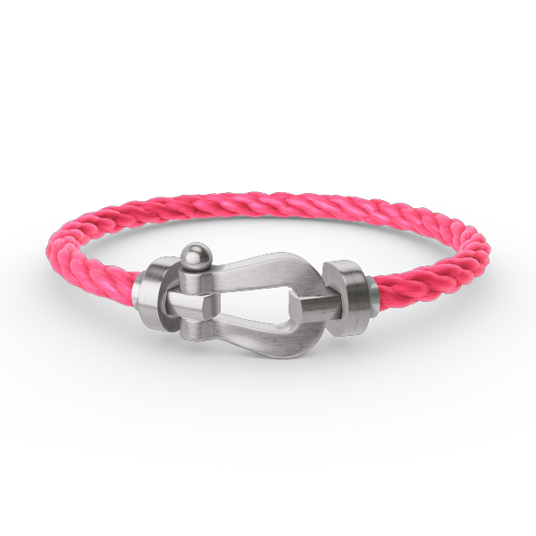 [⭐Aura]FORCE LARGE HORSESHOE NO DIAMOND BRACELET SILVER