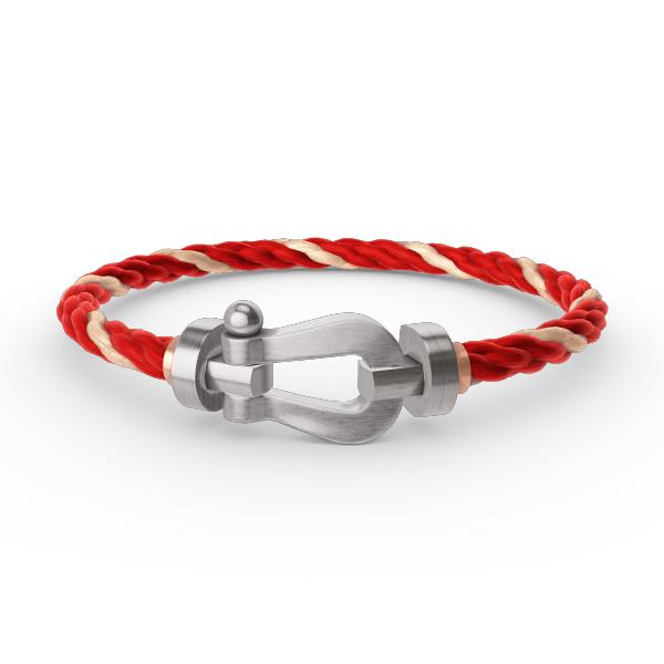 [⭐Aura]FORCE LARGE HORSESHOE NO DIAMOND BRACELET SILVER