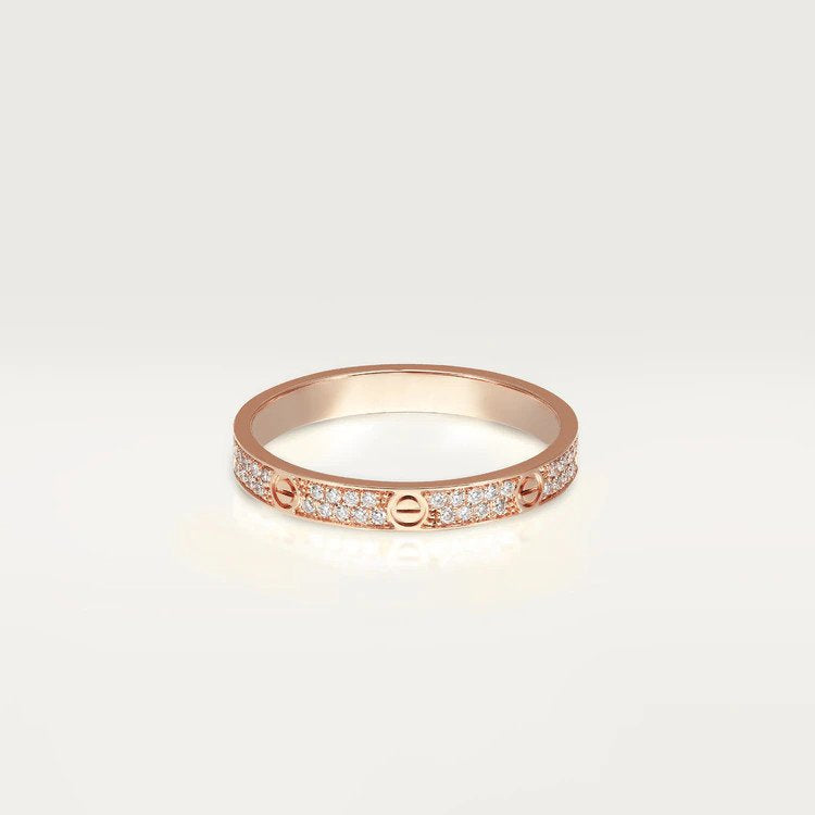 [⭐Aura]LOVE RING 2.65MM DIAMOND