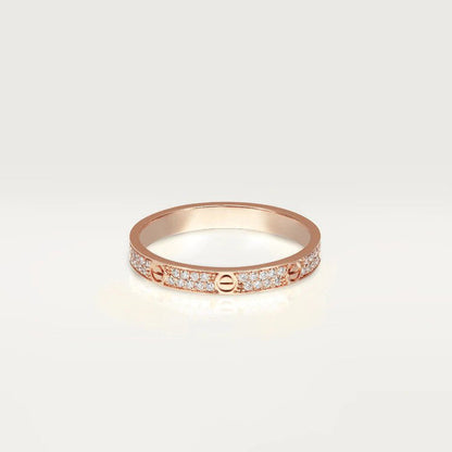 [⭐Aura]LOVE RING 2.65MM DIAMOND