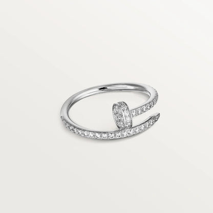 [⭐Aura]JUSTE RING 1.8MM SILVER DIAMONDS
