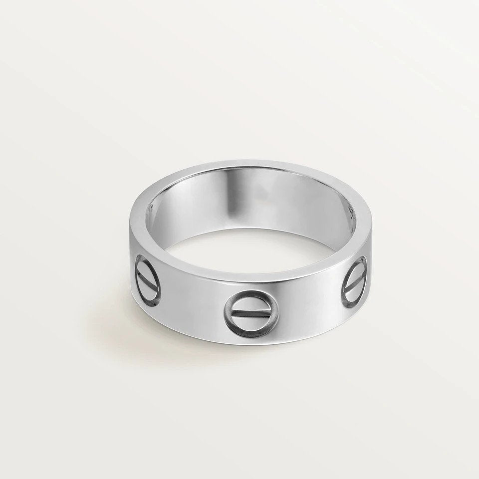 [⭐Aura]LOVE RING 5.5MM NO DIAMOND
