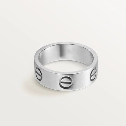 [⭐Aura]LOVE RING 5.5MM NO DIAMOND